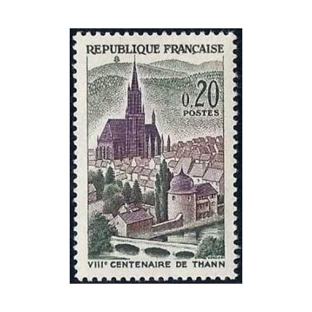 Timbre France Yvert No 1308 Thann, 8e centenaire