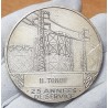 Médaille du travail EDF prométhée 25 ans, Dropsy poincon triangle