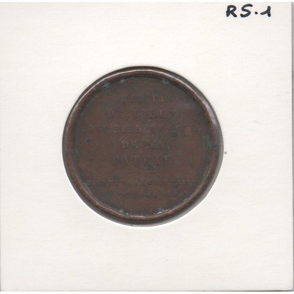 Medaille Hommage aux Lillois, Lecomte 1792-1845 sans poinçon