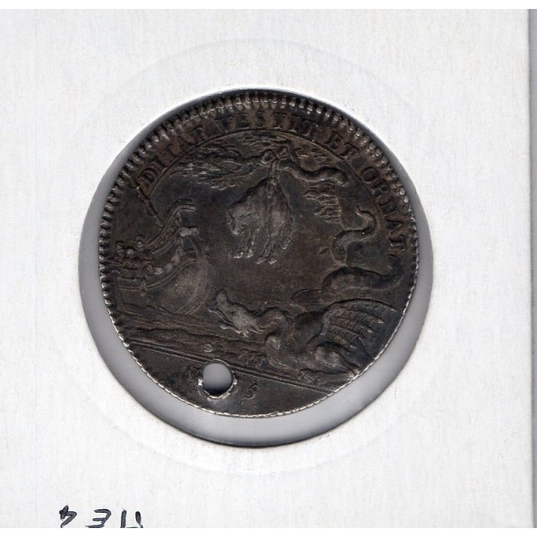 Jeton Corporation du commerce de draperie de Lyon, non signé 1755