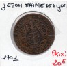 Jeton Mairie de Dijon Bronze, 1701