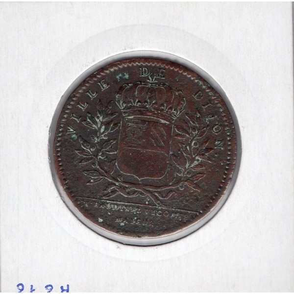 Jeton Ville de Dijon Bronze, 1727