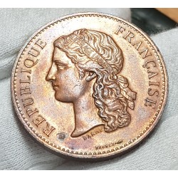 Medaille Centenaire 1789 Exposition universelle, Barre 1889 poinçon corne