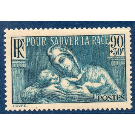 Timbre France Yvert No 419 Société de Prophylaxie sanitaire neuf **