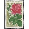 Timbre France Yvert No 1356 Roses