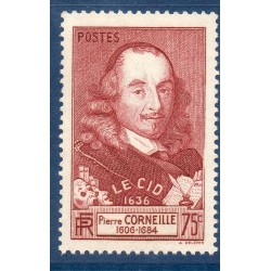 Timbre France Yvert No 335 Pierre Corneille neuf **