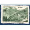 Timbre France Yvert No 358 Col de l'Iseran **