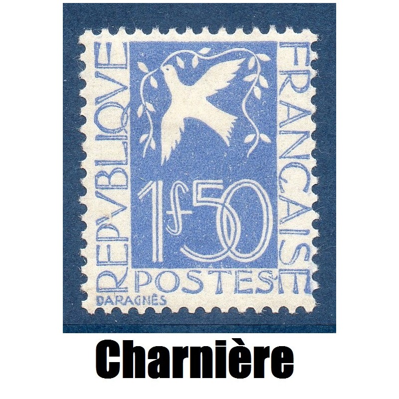 Timbre France Yvert No 294 Colombe de la paix neuf * avec charnière