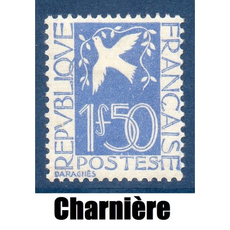 Timbre France Yvert No 294 Colombe de la paix neuf * avec charnière