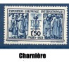 Timbre France Yvert No 274 Exposition coloniale de paris neuf * avec charnière