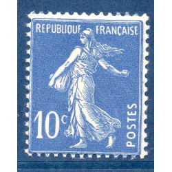 Timbre France Yvert No 279 Semeuse fond plein Outremer neuf **