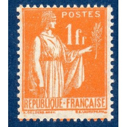 Timbre France Yvert No 286 Type paix Orange neuf **