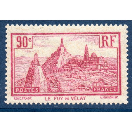 Timbre France Yvert No 290 Le puy en velay neuf **