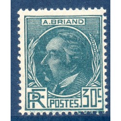 Timbre France Yvert No 291 Aristide Briand neuf **