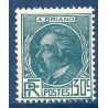 Timbre France Yvert No 291 Aristide Briand neuf **