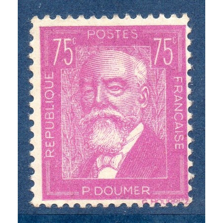 Timbre France Yvert No 292 Paul Doumer neuf **