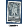 Timbre France Yvert No 259c Cathédrale de Reims Type IV neuf * avec charnière