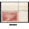 Timbre France Yvert No 262B Pont du Gard Type I dentelé 11 neuf * avec charnière