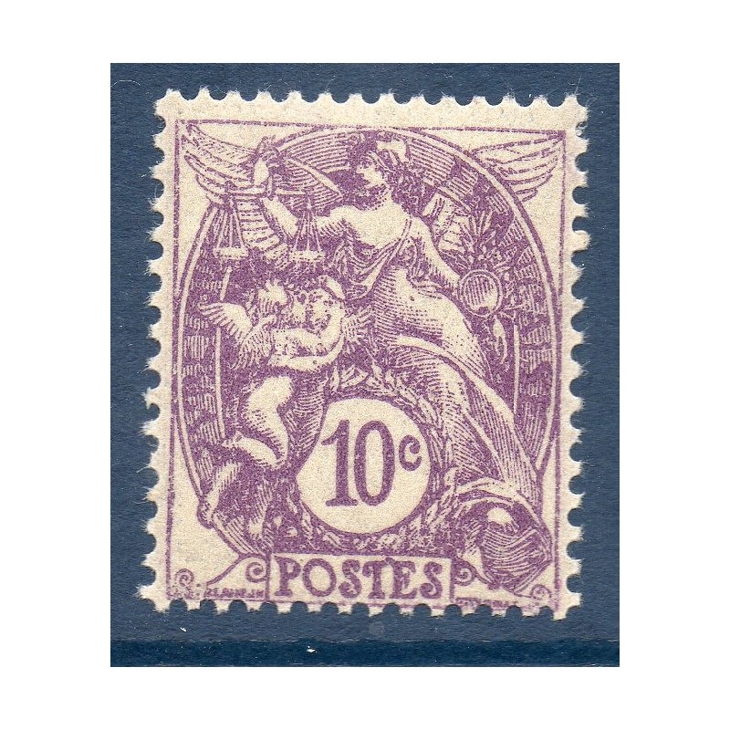 Timbre France Yvert No 233 type blanc neuf **