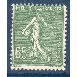 Timbre France Yvert No 234 type Semeuse lignée olive neuf **