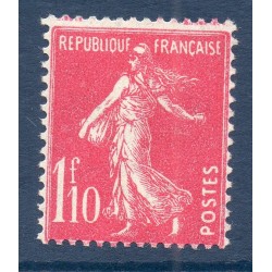 Timbre France Yvert No 238 type Semeuse Fond plein Rose neuf **