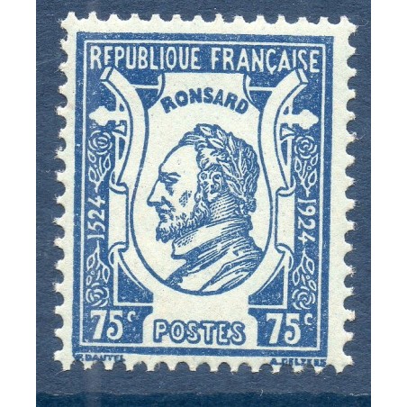 Timbre France Yvert No 209 Pierre de Ronsard neuf **