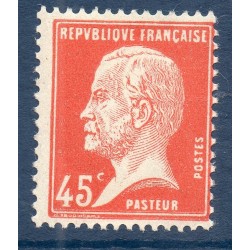 Timbre France Yvert No 175 Pasteur 45 rouge neuf **