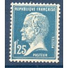 Timbre France Yvert No 180 Pasteur 1.25 Franc bleu neuf **