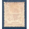 Timbre France Yvert No 148 Orphelin de la Guerre brun lilas neuf * avec charnière