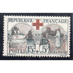 Timbre France Yvert No 156 Croix rouge, les infirmières neuf **