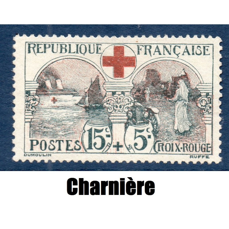 Timbre France Yvert No 156 Croix rouge, les infirmières neuf *