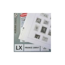 France Luxe LX 2019 timbres découpé des blocs avec pochettes, préimprimées DAVO