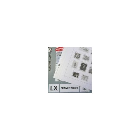 France Luxe LX 2019 timbres découpé des blocs avec pochettes, préimprimées DAVO