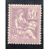 Timbre France Yvert No 115 Mouchon type I 30c Violet neuf **