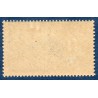 Timbre France Yvert No 123 infime point Type Merson 5F bleu et chamois neuf **