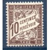 Timbre France Taxes Yvert 29 Type Duval 10c Brun neuf **