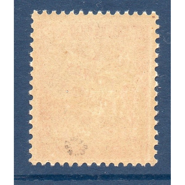 Timbre France Taxes Yvert 41 Type Duval 2f Rouge Orange neuf * avec charnière