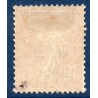 Timbre France Préoblitérés Yvert 29 semeuse poste Paris 1921 30c orange neuf * avec charnière