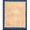 Timbre France Préoblitérés Yvert 30 semeuse poste Paris 1922 5c orange neuf * avec charnière