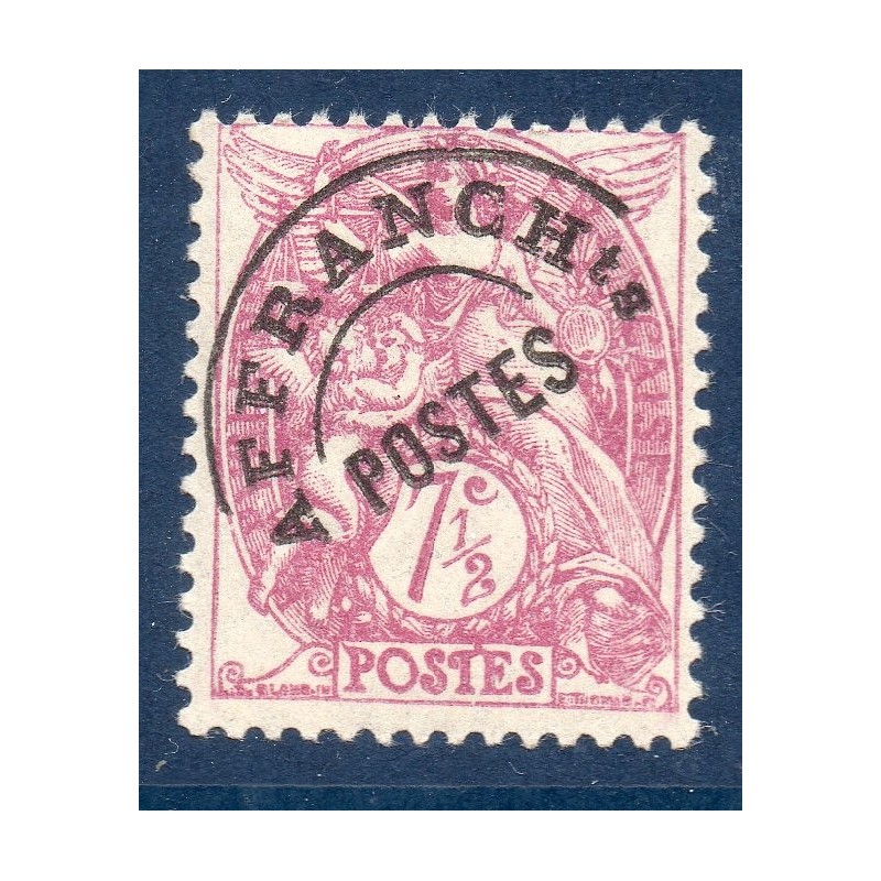 Timbre France Préoblitérés Yvert 42 Type blanc 7c 1/2 lilas neuf **