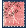 Timbre France Préoblitérés Yvert 48 Type semeuse 65c Rose neuf **