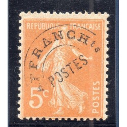 Timbre France Préoblitérés Yvert 50 Type semeuse 5c orange neuf **