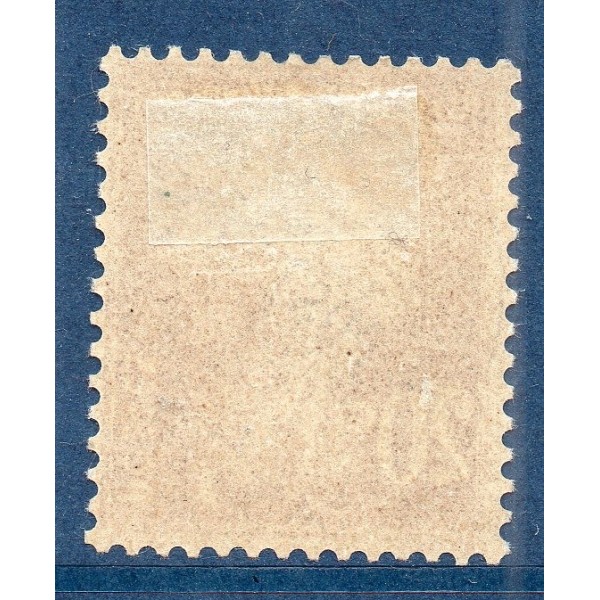 Timbre France Préoblitérés Yvert 54 Type semeuse 20c lilas-brun neuf * avec charnière