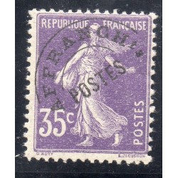 Timbre France Préoblitérés Yvert 62 Type semeuse 35c violet neuf **