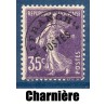 Timbre France Préoblitérés Yvert 62 Type semeuse 35c violet neuf * avec charnière