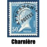 Timbre France Préoblitérés Yvert 68 Type Pasteur 50c bleu neuf * avec charnière