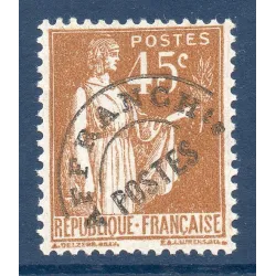 Timbre France Préoblitérés Yvert 71 Type Paix 45c bistre neuf **