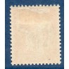 Timbre France Préoblitérés Yvert 75 Type Paix 80c orange neuf * avec charnière