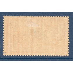 Timbre France Yvert No 145 Type merson 2f orange et vert bleu neuf * avec charnière