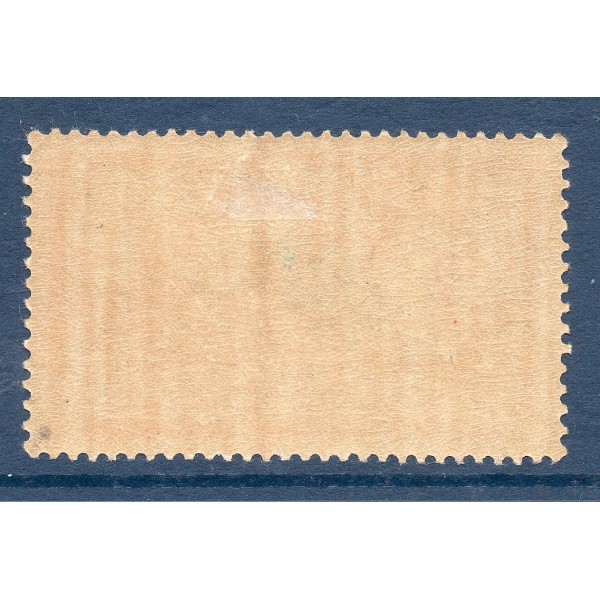 Timbre France Yvert No 145 Type merson 2f orange et vert bleu neuf * avec charnière